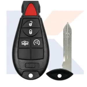 Llave Fobik 5 botones 433MHz, ID46/PCF7961 FCC GQ4-53T KLIC Tools