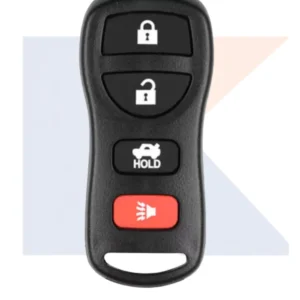 Control remoto Nissan 4 botones 315 MHz FCC KBRASTU15 KLIC Tools